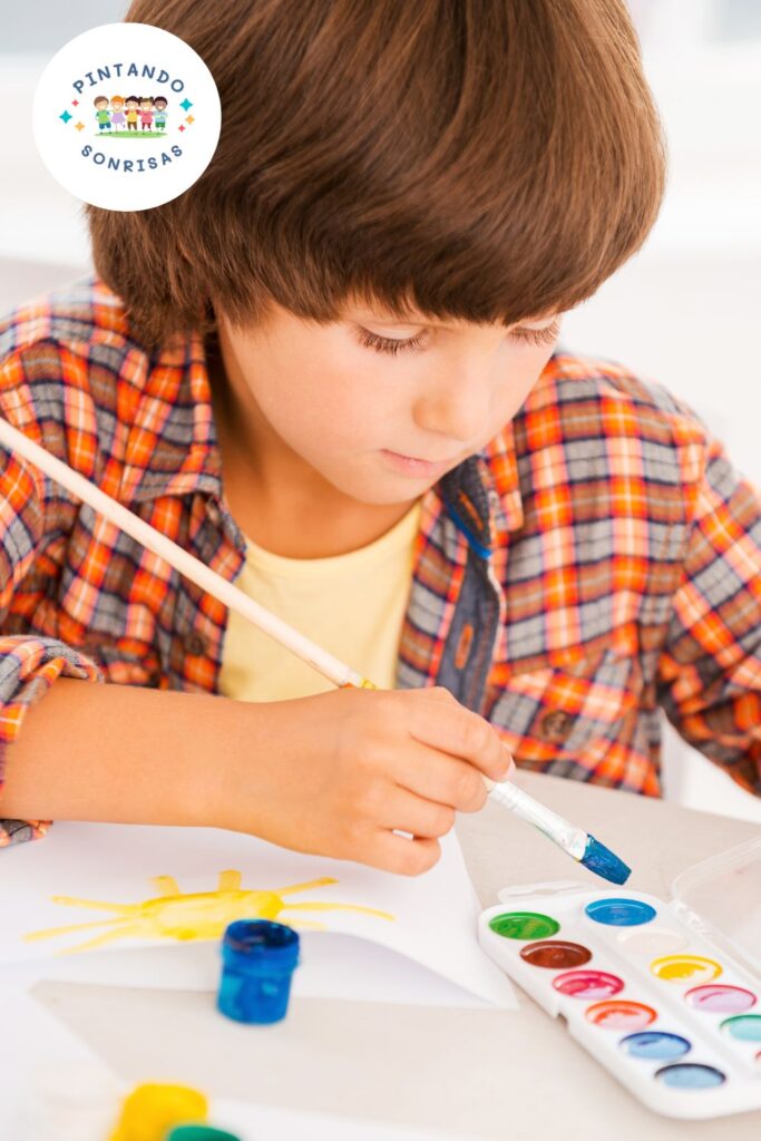 Beneficios del arte en niños co nautismo
