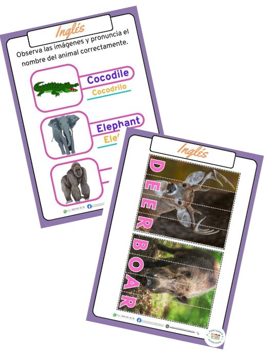 cuaderno pdf autismo ingles