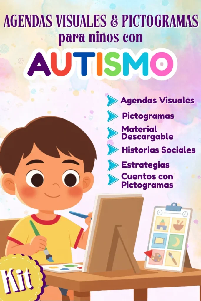 10_11zon Agendas visuales y pictogramas para niños con autismo